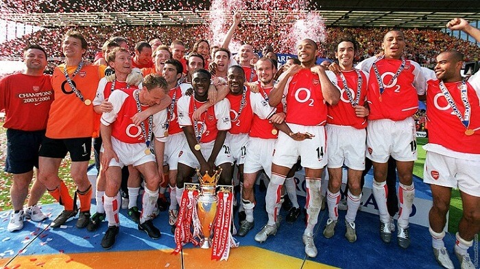 Arsenal 13 lần vô địch giải Ngoại hạng Anh